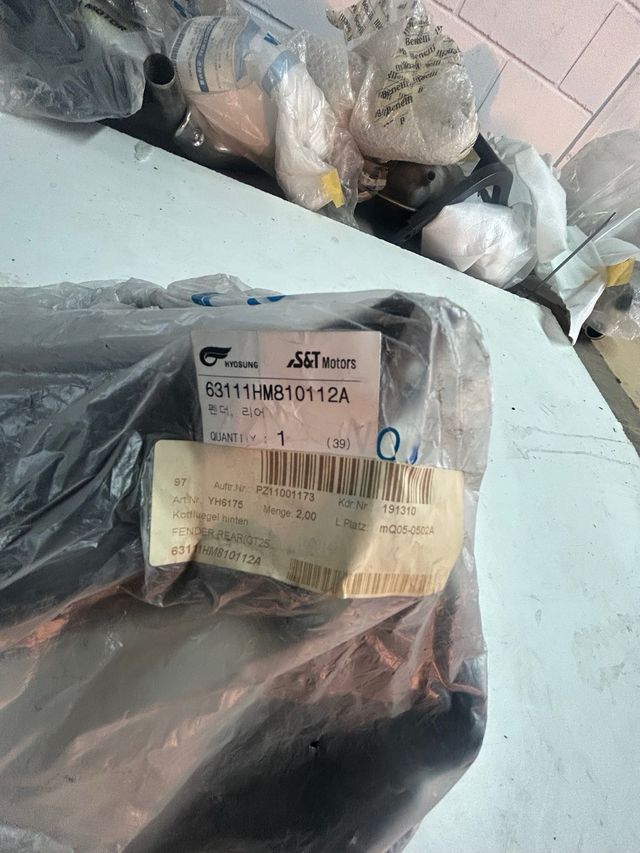 Guardabarros trasero Hyosung