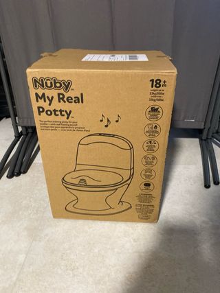 Orinal infantil Nuby con sonido