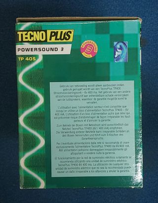 Casse Tecno Plus Powersound 3 TP 405 *Nuove*