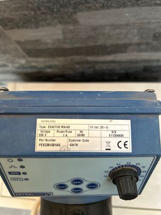 Bomba Dosificadora AstralPool Piscina