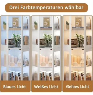 Vitrina Esquinera Cristal Iluminada