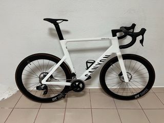 Bicicleta Carretera Canyon Blanca