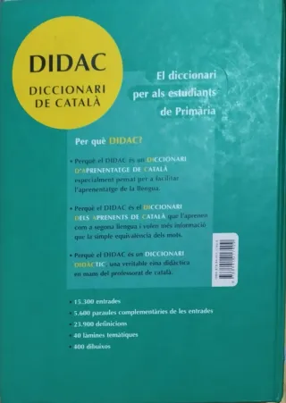 DIDAC: Diccionari de català