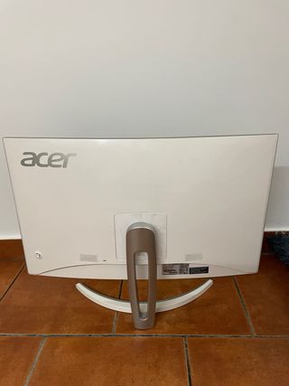 Monitor Curvo Acer ED273 27 Full HD Bianco