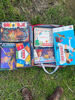 Confezione di giochi da tavolo antichi