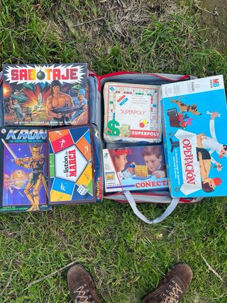 Confezione di giochi da tavolo antichi