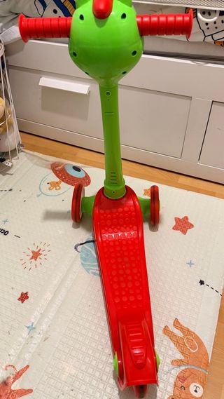 Patinete infantil 3 ruedas diseño dragón