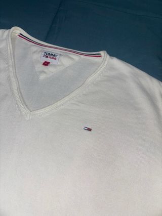Jersey Tommy Jeans Blanco
