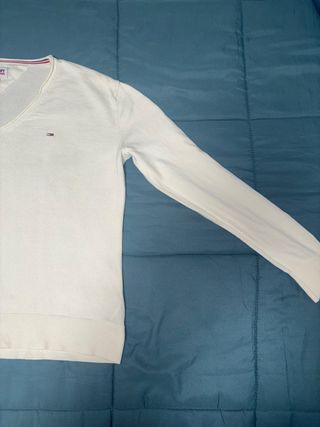 Jersey Tommy Jeans Blanco