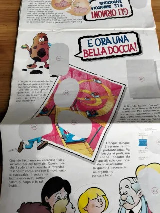 Album figurine Esplorando il Corpo Umano