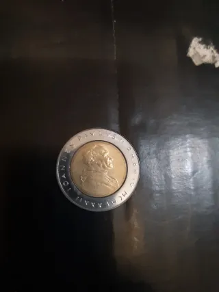 Moneda Citta del Vaticano 500 Liras