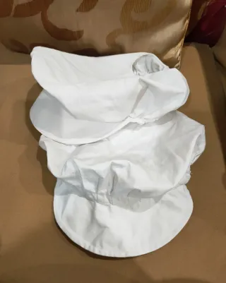 Set 2 Cappelli da Lavoro Bianchi