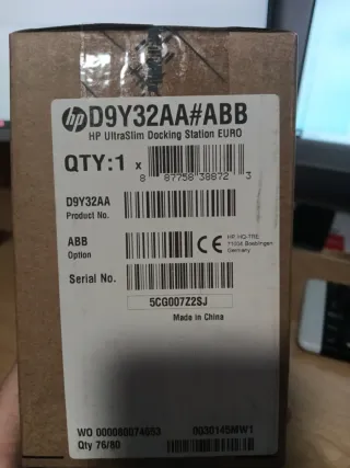 HP ultra Slim docking station