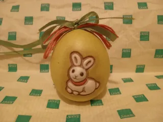 Addobbo Uovo con coniglietto pasqua thun
