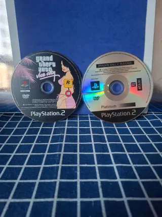 PS2 GTA + DRAGON BALL Z BUDOKAI ORIGINALES