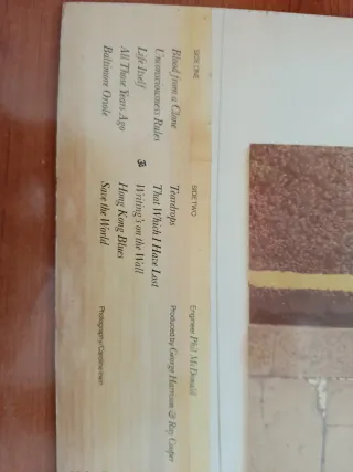 Vinilo LP George Harrison - Somewhere in England