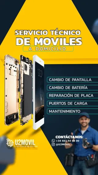Servicio técnico de móvil a domicilio