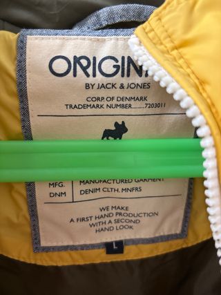 Chaqueta Jack & Jones Amarilla