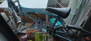Bicicleta Fixie Azul - Ruedas y Frenos Nuevos