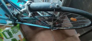 Bicicleta Fixie Azul - Ruedas y Frenos Nuevos