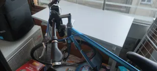 Bicicleta Fixie Azul - Ruedas y Frenos Nuevos