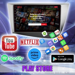 PANTALLA GPS SEAT LEON 2006-2012 CARPLAY ANDROID