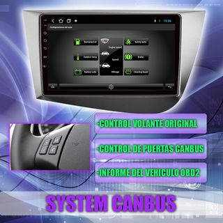 PANTALLA GPS SEAT LEON 2006-2012 CARPLAY ANDROID