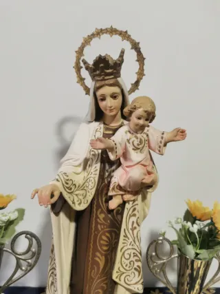 Virgen del Carmen Olot 37cm