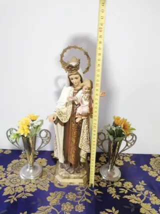 Virgen del Carmen Olot 37cm