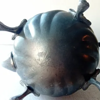 Teiera vintage in peltro