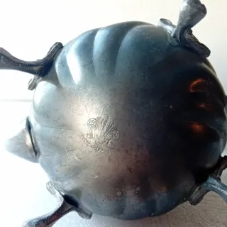 Teiera vintage in peltro