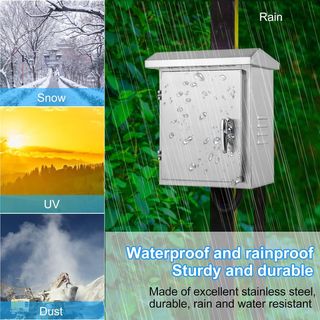 Caja Estanca Exterior Electrica acero 50x40x16cm