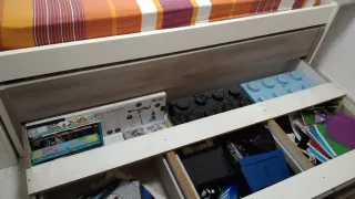 CAMA DOBLE CON CAJONES