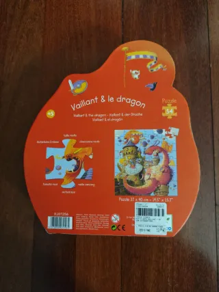Puzzle Djeco Dragón 54 piezas
