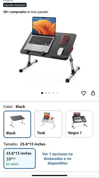 Mesa plegable portátil