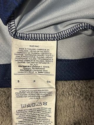 Maglietta PSG Nike Uomo Blu Rossa