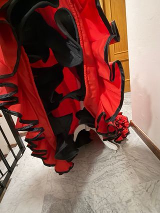 Bata de Cola de Flamenca. Talla M