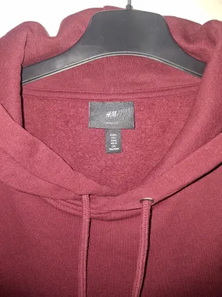 Sudadera H&M Unisex Talla L Corinto