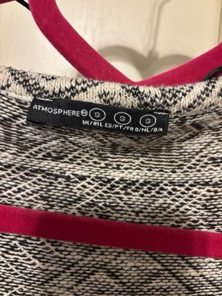 Kaftán estampado manga corta Talla S