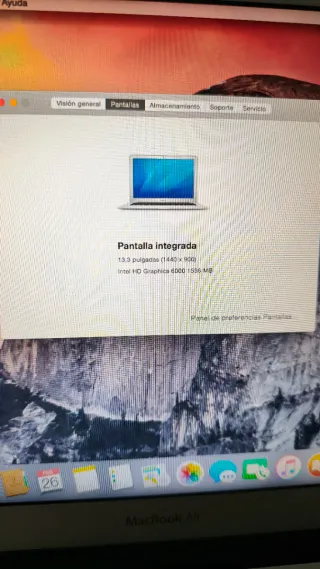 MacBook Air 13 A1466 Argento