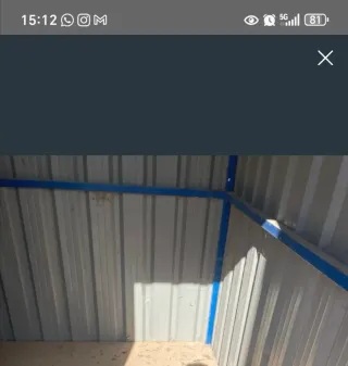 Caseta de obra metálica