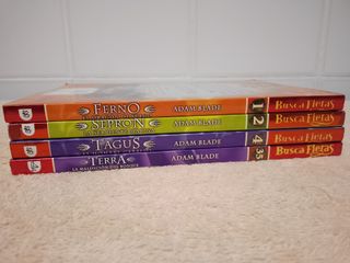 LOTE 4 LIBROS BUSCAFIERAS: 1,2,4,y 35.