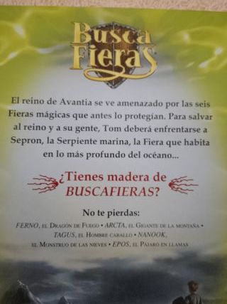 LOTE 4 LIBROS BUSCAFIERAS: 1,2,4,y 35.