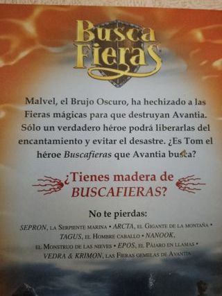 LOTE 4 LIBROS BUSCAFIERAS: 1,2,4,y 35.