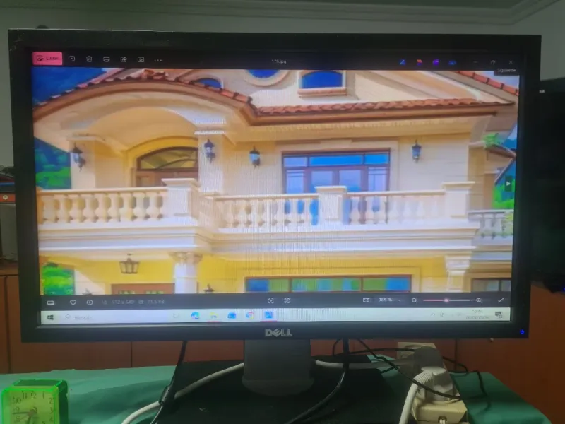 Monitor Dell 24 Negro afbeelding 2