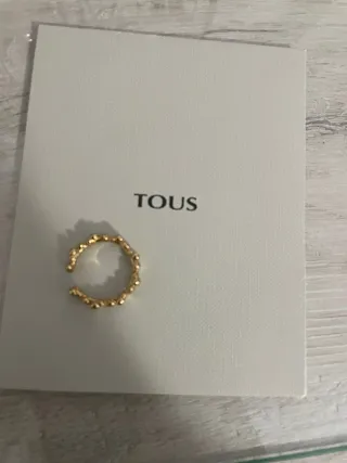 Anillo Tous Oso Dorado