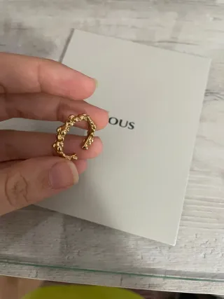 Anillo Tous Oso Dorado