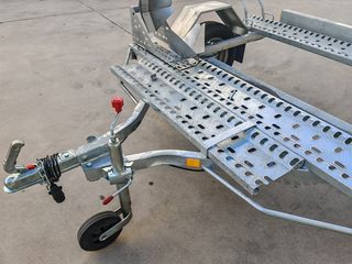 Alquiler remolque transversal para 2 motos