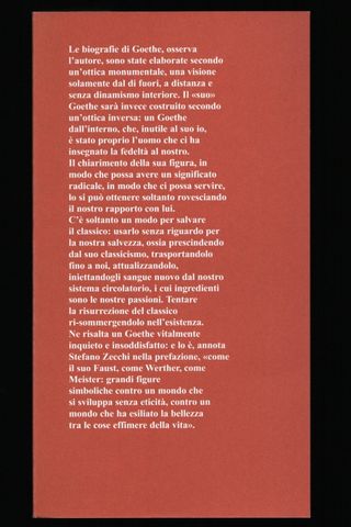 J. Ortega y Gasset GOETHE Un ritratto dall'interno