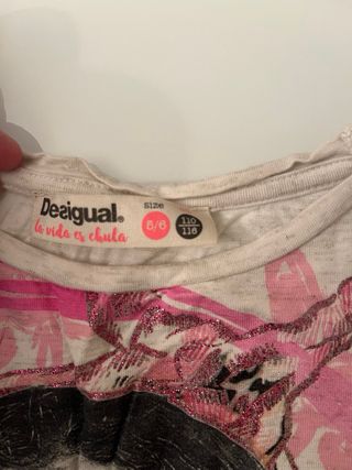 Maglietta Desigual bimba 6 anni